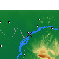 Nearby Forecast Locations - Dhubri - Map