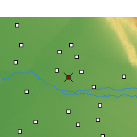 Nearby Forecast Locations - Nakodar - Map