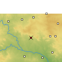 Nearby Forecast Locations - Narayanpet - Map