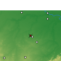 Nearby Forecast Locations - Niwari - Map
