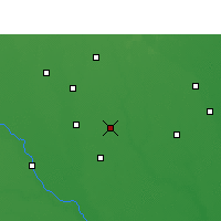 Nearby Forecast Locations - Pihani - Map