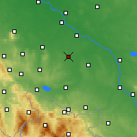 Nearby Forecast Locations - Grodków - Map
