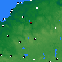 Nearby Forecast Locations - Kępice - Map