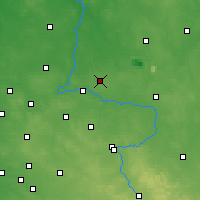 Nearby Forecast Locations - Pajęczno - Map