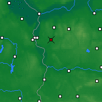 Nearby Forecast Locations - Rzepin - Map