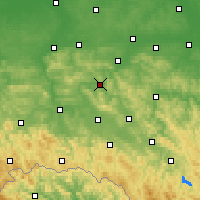 Nearby Forecast Locations - Strzyżów - Map