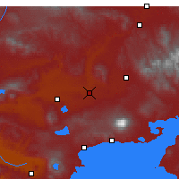 Nearby Forecast Locations - Malazgirt - Map