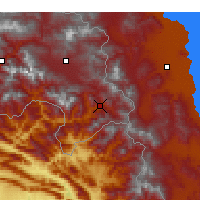Nearby Forecast Locations - Şemdinli - Map
