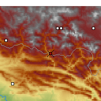 Nearby Forecast Locations - Çukurca - Map