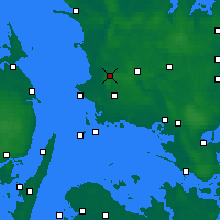 Nearby Forecast Locations - Slagelse - Map