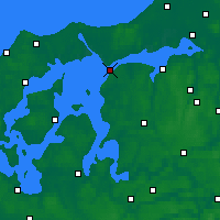 Nearby Forecast Locations - Løgstør - Map