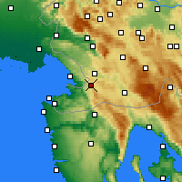 Nearby Forecast Locations - Hrpelje-Kozina - Map
