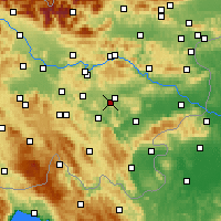 Nearby Forecast Locations - Trebnje - Map