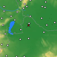Nearby Forecast Locations - Mosonmagyaróvár - Map