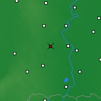 Nearby Forecast Locations - Kiskunfélegyháza - Map