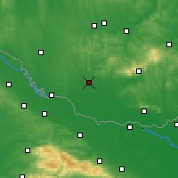 Nearby Forecast Locations - Szigetvár - Map