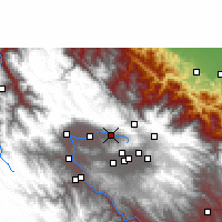 Nearby Forecast Locations - Sacaba - Map
