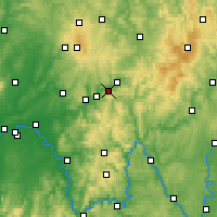Nearby Forecast Locations - Steinau an der Straße - Map