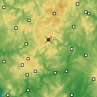 Nearby Forecast Locations - Bad Laasphe - Map