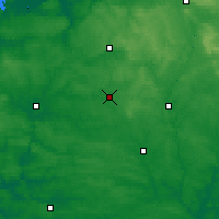 Nearby Forecast Locations - Vitré - Map