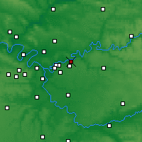 Nearby Forecast Locations - Lagny-sur-Marne - Map