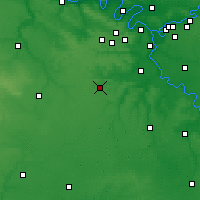 Nearby Forecast Locations - Dourdan - Map