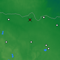 Nearby Forecast Locations - Naujoji Akmenė - Map