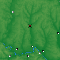 Nearby Forecast Locations - Svatove - Map