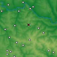 Nearby Forecast Locations - Popasna - Map