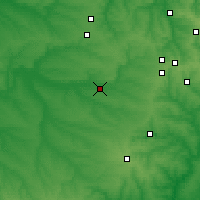 Nearby Forecast Locations - Kurakhove - Map