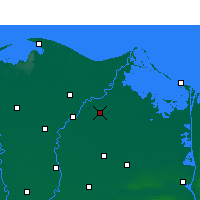 Nearby Forecast Locations - Dekernes - Map