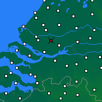 Nearby Forecast Locations - Barendrecht - Map