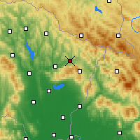Nearby Forecast Locations - Snina - Map