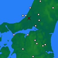 Nearby Forecast Locations - Pandrup - Map