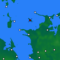 Nearby Forecast Locations - Sejerø - Map