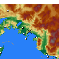 Nearby Forecast Locations - Göcek - Map