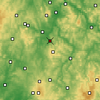 Nearby Forecast Locations - Homberg (Efze) - Map