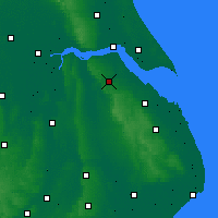Nearby Forecast Locations - Scunthorpe - Map