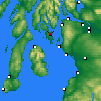 Nearby Forecast Locations - Rothesay - Map