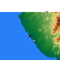 Nearby Forecast Locations - Mastabah - Map