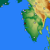 Nearby Forecast Locations - Porec-Lanterna - Map