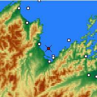 Nearby Forecast Locations - Tasman Bay - Map