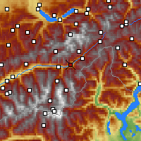 Nearby Forecast Locations - Brig - Map