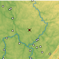 Nearby Forecast Locations - Pittsburgh-Butler Regional Airport - Map