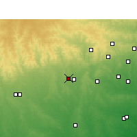 Nearby Forecast Locations - Hondo - Map