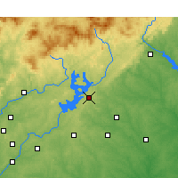 Nearby Forecast Locations - Gainesville - Map