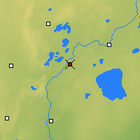 Nearby Forecast Locations - Brainerd - Map