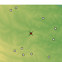 Nearby Forecast Locations - Guthrie - Map