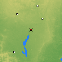Nearby Forecast Locations - Wisconsin Rapids - Map