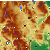 Nearby Forecast Locations - Grevena - Map
